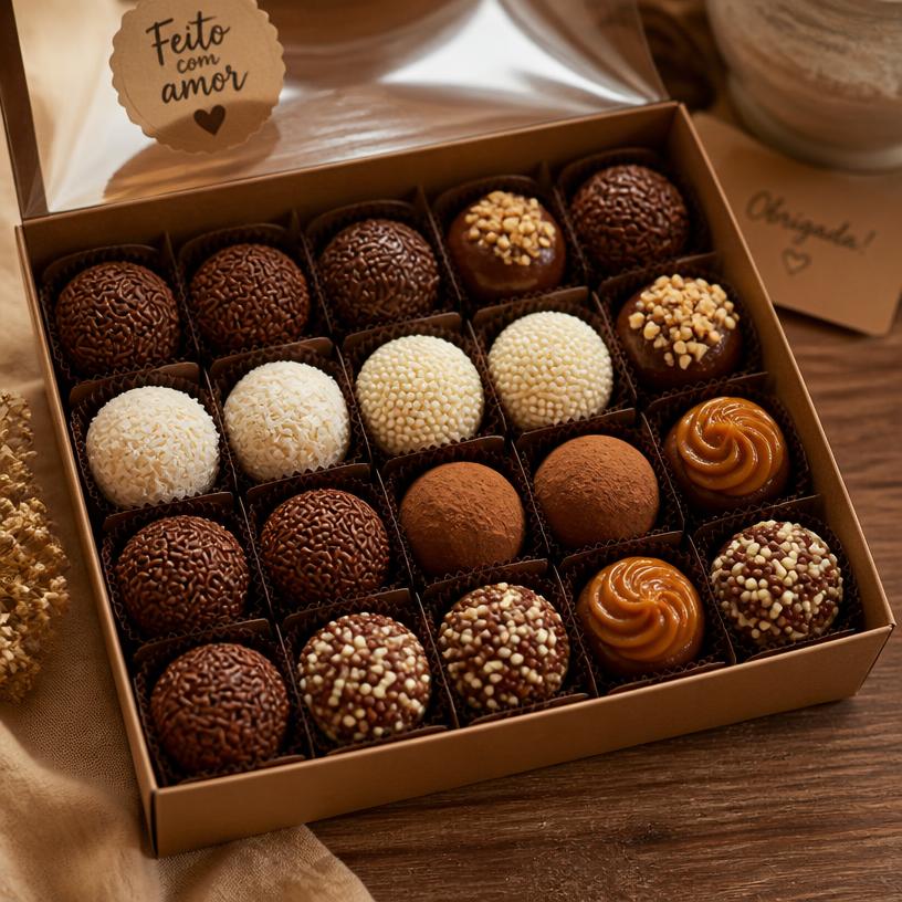Caixa de Brigadeiros